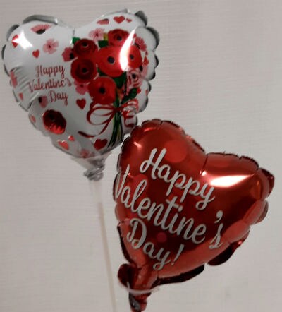 Small Happy Valentine's Day Balloon
